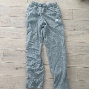 Boys Gray Nike sweatpants